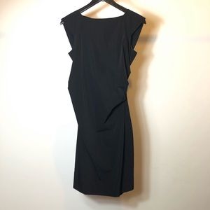 Diane Von Furstenburg black cocktail dress size 2